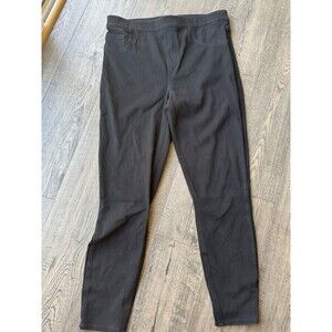 Spanx  Pants Slim Straight Ankle Trousers Size XL High Rise Stretch